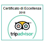 Certificato di eccellenza - Trip Advisor, 2018